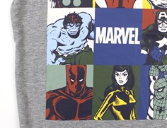 Name It t-shirt grey melange Marvel